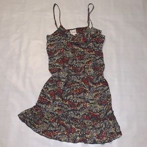 Parker Silk Floral Multicolor mini dress